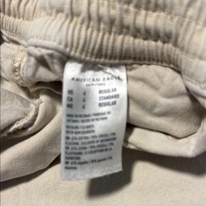 American Eagle Cream Pants